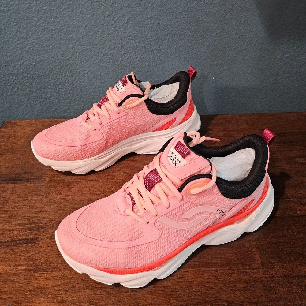 RYKA Rezorb Max Walking Shoes for Women Melon/Pink NIB 8.5 - Picture 4 of 9